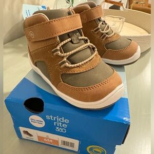 Stride Rite 6M Toddler Boots. Brand new in box!
